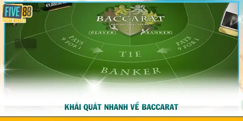 Khái quát nhanh về Baccarat